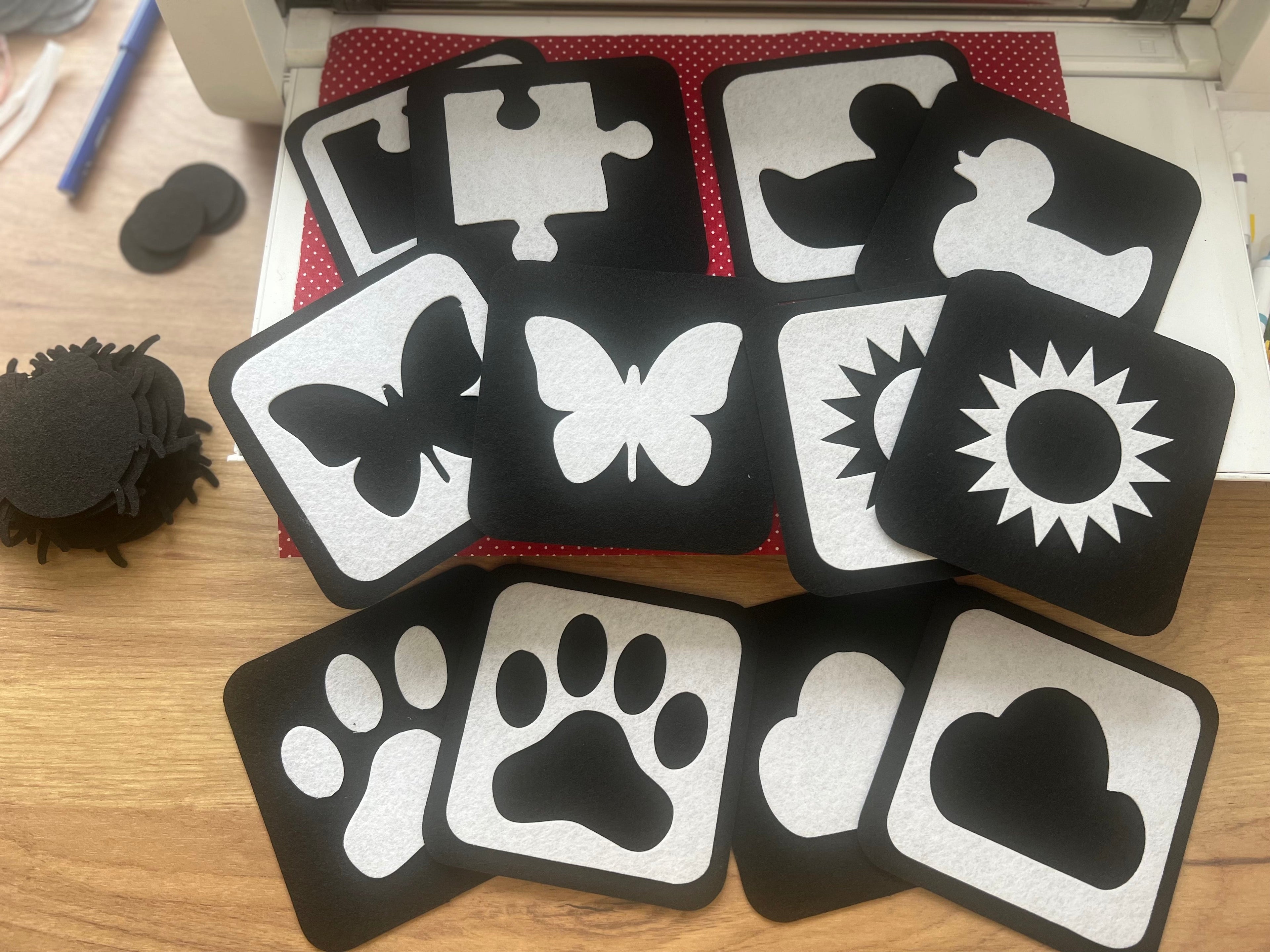 Felt cutouts