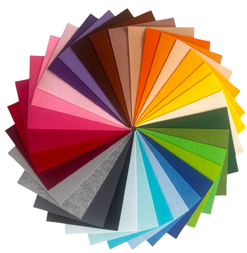 Stiffened Korean Felt (Shinwon) – Coloured